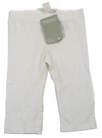 Nové - Bílé capri legíny H&M