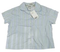 Nové - Světlemodrá košile s proužky H&M