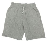 Šedé teplákové kraťasy Primark