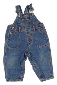 Modré riflové laclové kalhoty Casual Brand