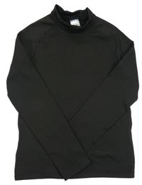 Černé thermo triko Decathlon