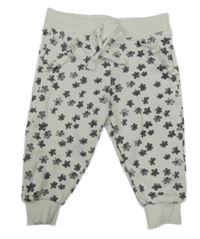 Bílé tepláky s květinami Primark