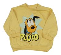 Žlutá mikina s Plutem H&M