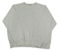 Bílá oversize mikina Zara