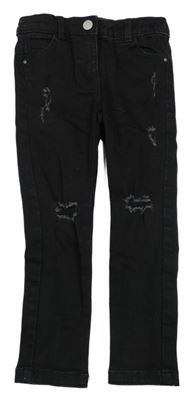 Černé skinny rifle s prošoupáním Next