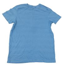 Modré pruhované tričko Primark