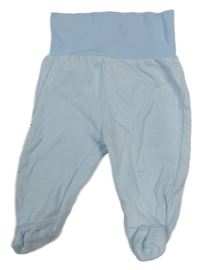 Světlemodro-bílé pruhované polodupky C&A