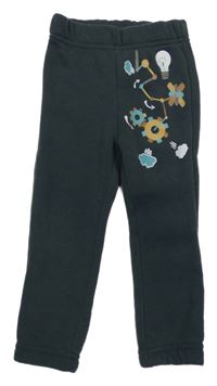 Antracitové tepláky s potiskem So Cute