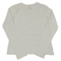 Bílé crop triko H&M