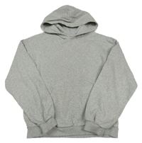 Světlešedá mikina s kapucí H&M