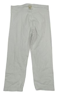 Bílé capri legíny H&M