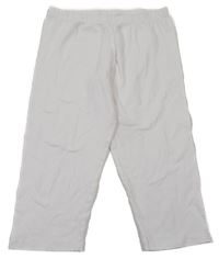 Bílé capri legíny Manguun