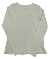 Smetanové triko H&M