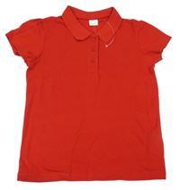 Červené polo tričko Next