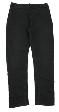 Černé teplákové crop džegíny H&M