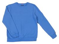 Modrá mikina s logem Tommy Hilfiger