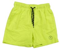 Neonově žluté plážové kraťasy Nutmeg