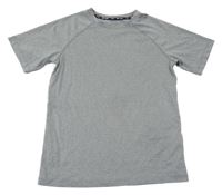 Šedé melírované sportovní tričko H&M