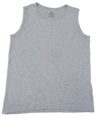 Šedé melírované tílko H&M