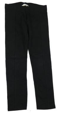 Černé zateplené legíny H&M