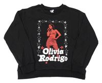Černá mikina s Olivia Rodrigo PRIMARK