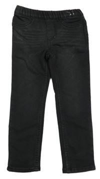 Černé riflové džegíny H&M