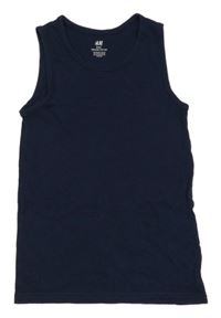 Tmavomodré tílko H&M