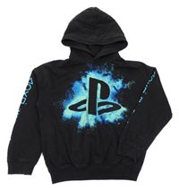 Černá mikina s potiskem a kapucí - PlayStation H&M