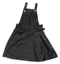 Černá koženková laclová sukně Primark