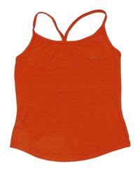 Červený crop top 