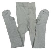 Šedé třpytivé punčocháče H&M