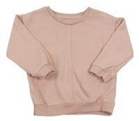 Starorůžová mikina PRIMARK