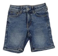 Světlemodré riflové kraťasy H&M