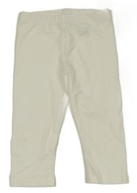 Bílé capri legíny H&M