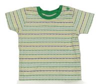 Bílo-zeleno-barevné tričko s hvězdičkami Baby 