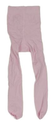 Světlerůžové žebrované punčocháče M&S