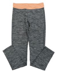Šedé melírované legíny H&M
