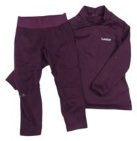 2set - Lilkové thermo triko + legíny Wed´ze