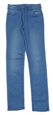Modré skinny fit rifle Hema