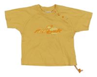 Žluté tričko s nápisem Reebok
