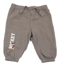 Béžové cuff tepláky s Mickeym H&M