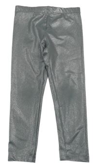 Šedé třpytivé legíny Nutmeg