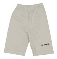 Bílé sportovní elastické kraťasy Jako