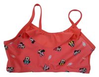 Růžová plavková lambáda s Minnií a volánky Disney