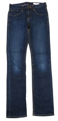 Tmavomodré slim rifle H&M
