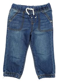 Modré jogger cuff rifle F&F