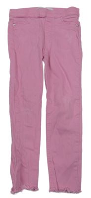 Růžové džegíny Denim Co.