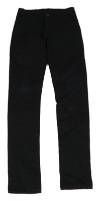 Černé chino skinny kalhoty 