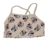 Světlerůžová plavková lambáda s Minnie Disney