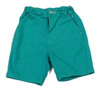 Zelené riflové kraťasy Obaibi